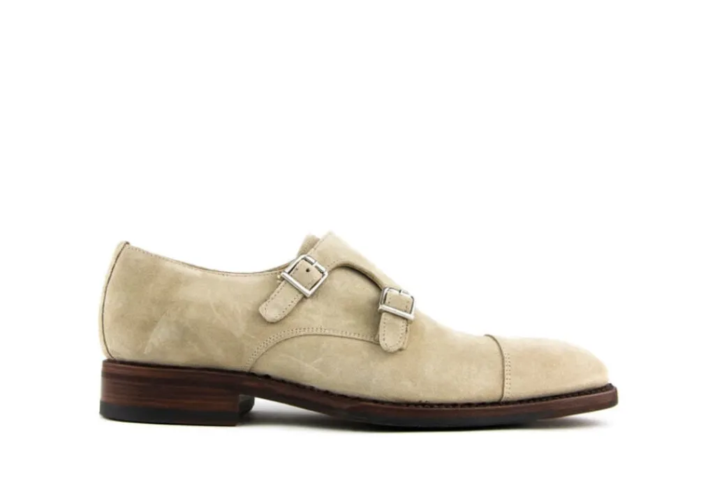 Gespschoenen | Nette Schoenen^Berwick Gespschoenen Zand Go Rain Nude Spring