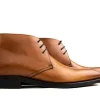 Hoge Veterschoenen | Nette Schoenen^Berwick Hoge Veterschoenen Cognac Vagano Tan
