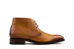 Hoge Veterschoenen | Nette Schoenen^Berwick Hoge Veterschoenen Cognac Sicalf