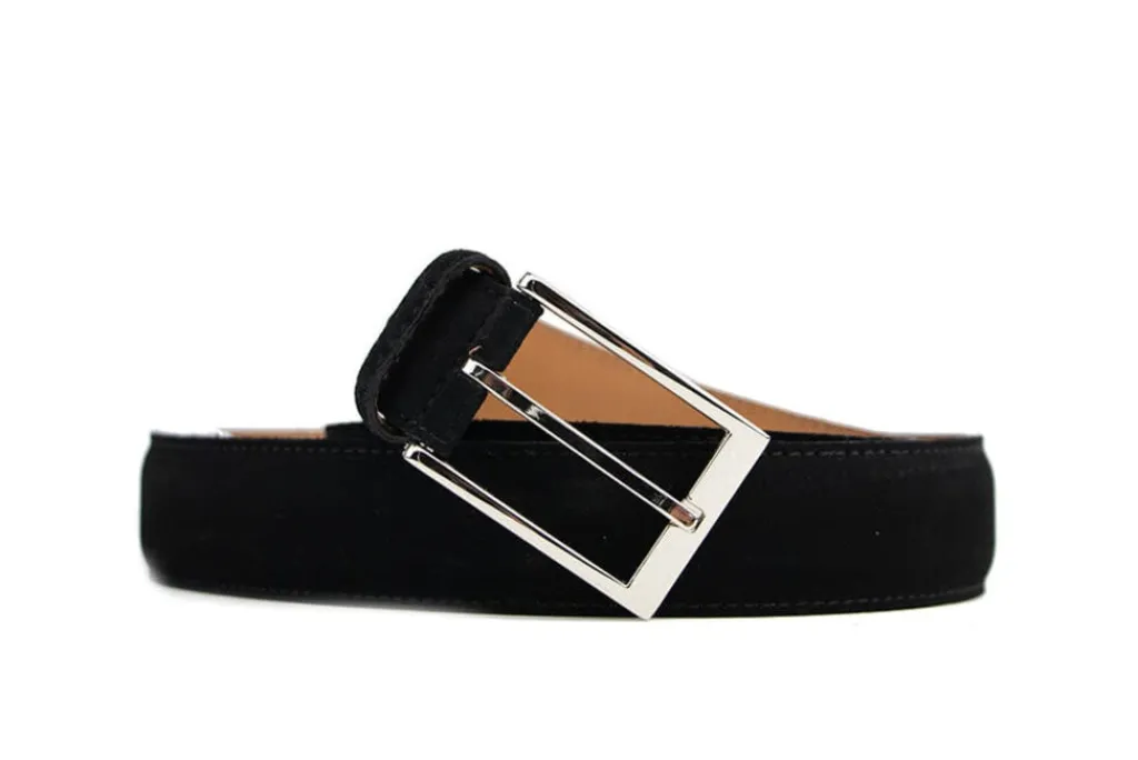 Riemen | Herenaccessoires^Berwick Riem Superbuck Black Negro