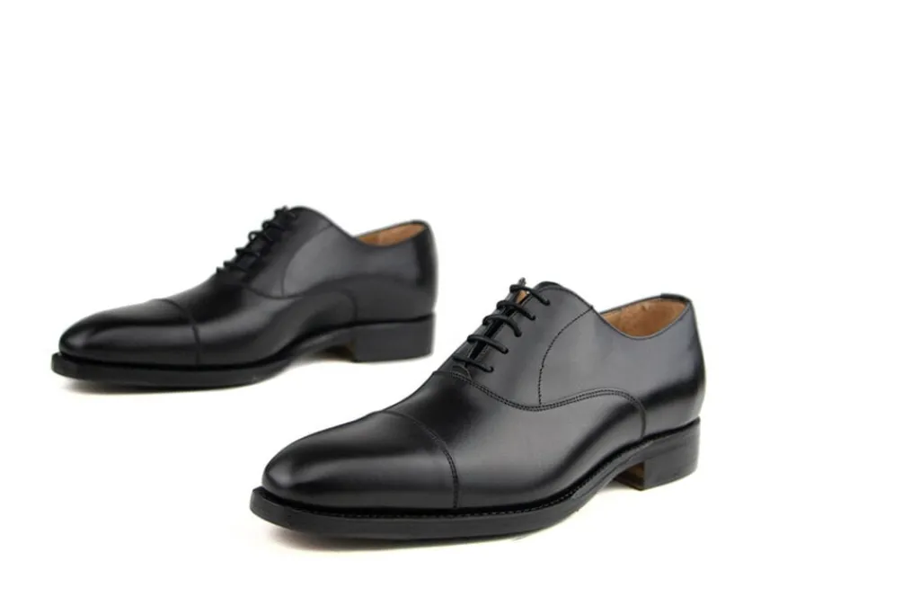 Veterschoenen | Nette Schoenen^Berwick Veter Boxcalf Black Neus