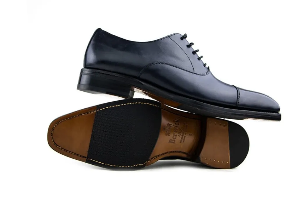 Veterschoenen | Nette Schoenen^Berwick Veter Boxcalf Navy