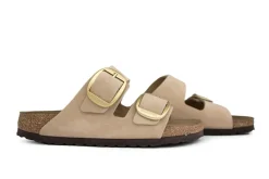 Slippers | Sandalen En Slippers^Birkenstock Arizona Big Buckle Sandcastle Narrow