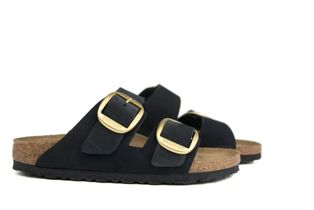 Slippers | Sandalen En Slippers^Birkenstock Arizona Big Buckle Black Narrow