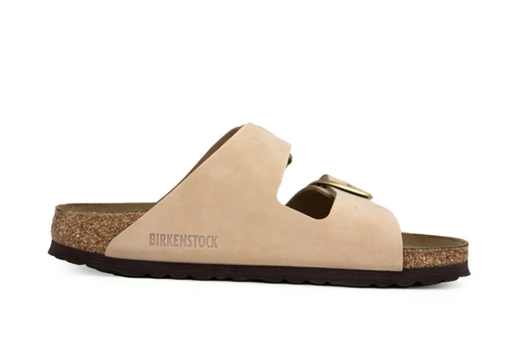 Slippers | Sandalen En Slippers^Birkenstock Arizona Big Buckle Sandcastle Narrow