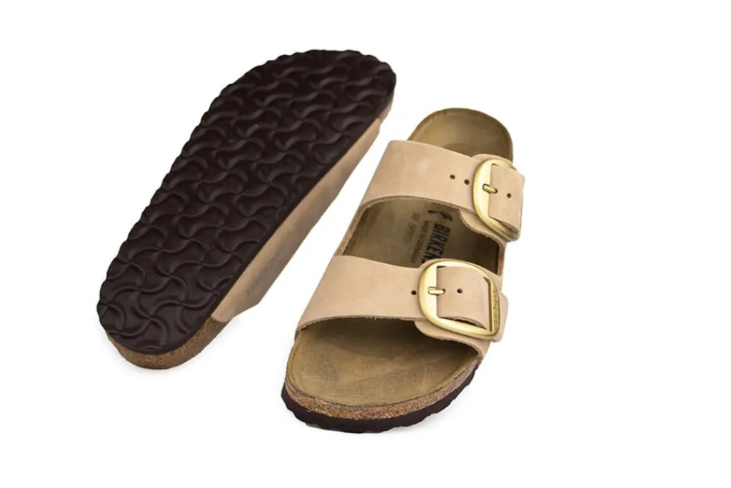 Slippers | Sandalen En Slippers^Birkenstock Arizona Big Buckle Sandcastle Narrow
