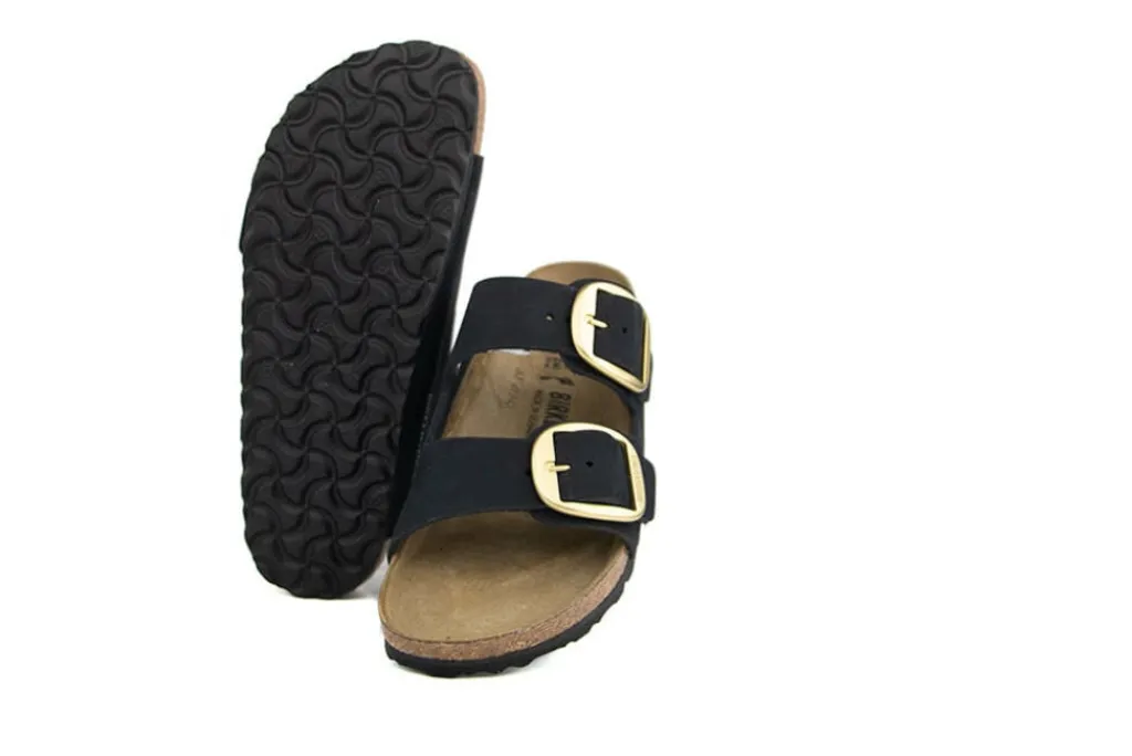 Slippers | Sandalen En Slippers^Birkenstock Arizona Big Buckle Black Narrow