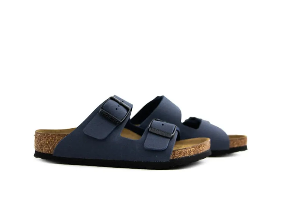 Slippers | Sandalen En Slippers^Birkenstock Arizona Kids Navy Narrow