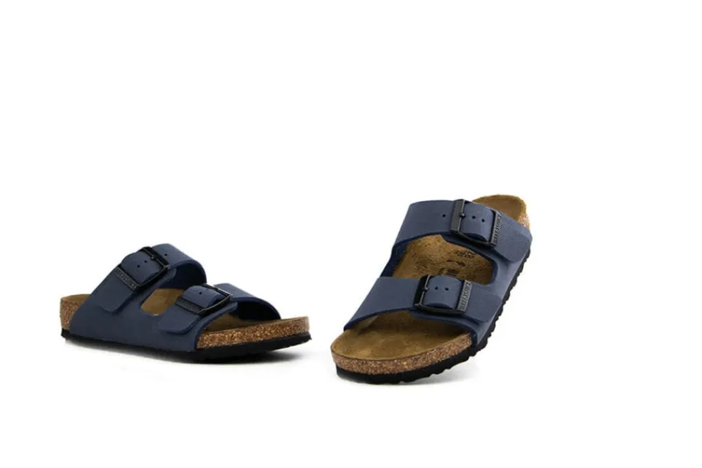 Slippers | Sandalen En Slippers^Birkenstock Arizona Kids Navy Narrow