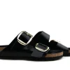 Slippers | Sandalen En Slippers^Birkenstock Arizona Leather Patent High Shine Black Narrow