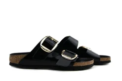 Slippers | Sandalen En Slippers^Birkenstock Arizona Leather Patent High Shine Black Narrow