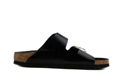 Slippers | Sandalen En Slippers^Birkenstock Arizona Leather Patent High Shine Black Narrow
