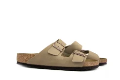 Slippers | Sandalen En Slippers^Birkenstock Arizona Oiled Leather Tabacco Brown Narrow