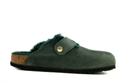 Slippers | Sandalen En Slippers^Birkenstock Boston Big Buckle Shearling Thyme