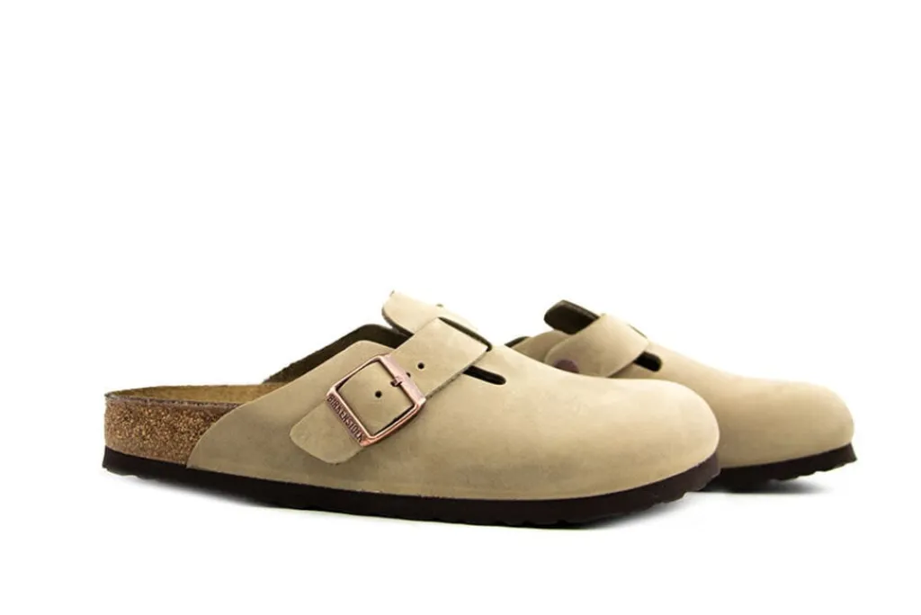 Slippers | Sandalen En Slippers^Birkenstock Boston Oiled Leather Tabacco Brown