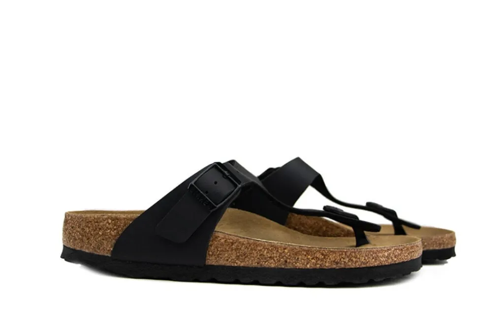 Slippers | Sandalen En Slippers^Birkenstock Gizeh BS Black Narrow