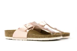 Slippers | Sandalen En Slippers^Birkenstock Gizeh Electric Metallic Copper