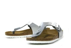 Slippers | Sandalen En Slippers^Birkenstock Gizeh Electric Metallic Silver