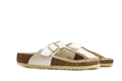 Slippers | Sandalen En Slippers^Birkenstock Gizeh Kids Graceful Pearl White Narrow