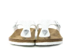 Slippers | Sandalen En Slippers^Birkenstock Gizeh Magic Snake White
