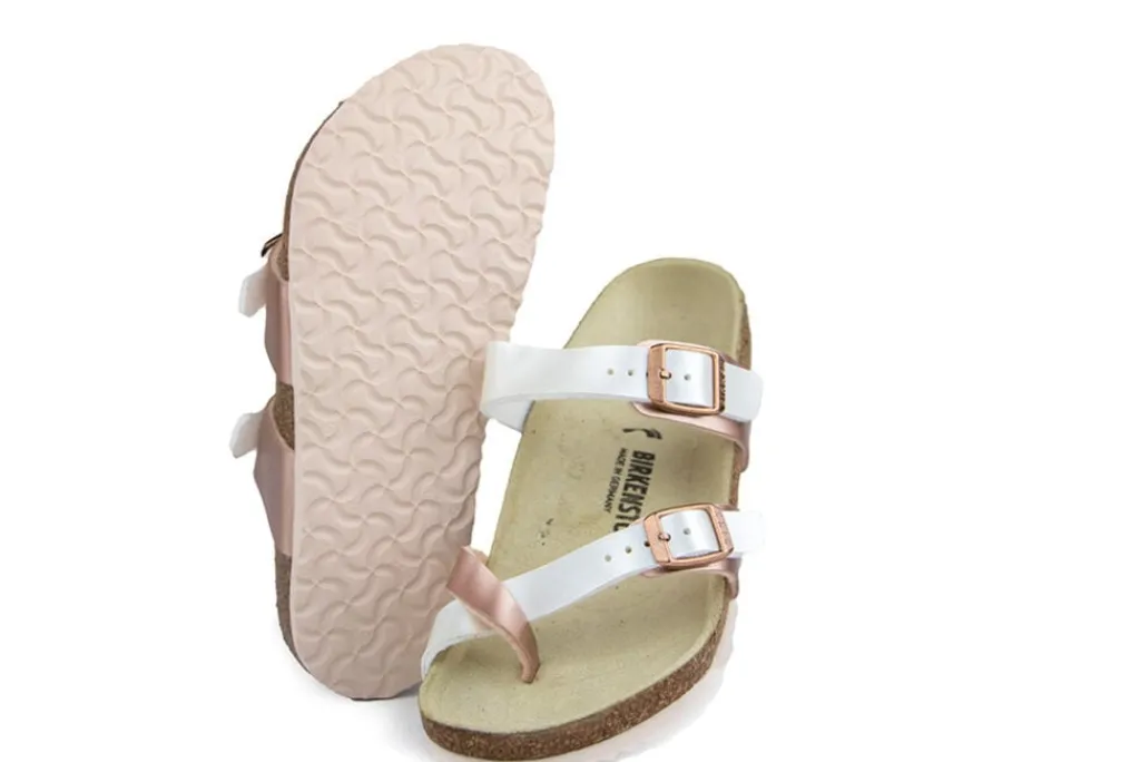 Slippers | Sandalen En Slippers^Birkenstock Mayari Kids Electric Pearl Copper Narrow