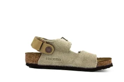 Sandalen | Sandalen En Slippers^Birkenstock Milano AS Kids Taupe Narrow