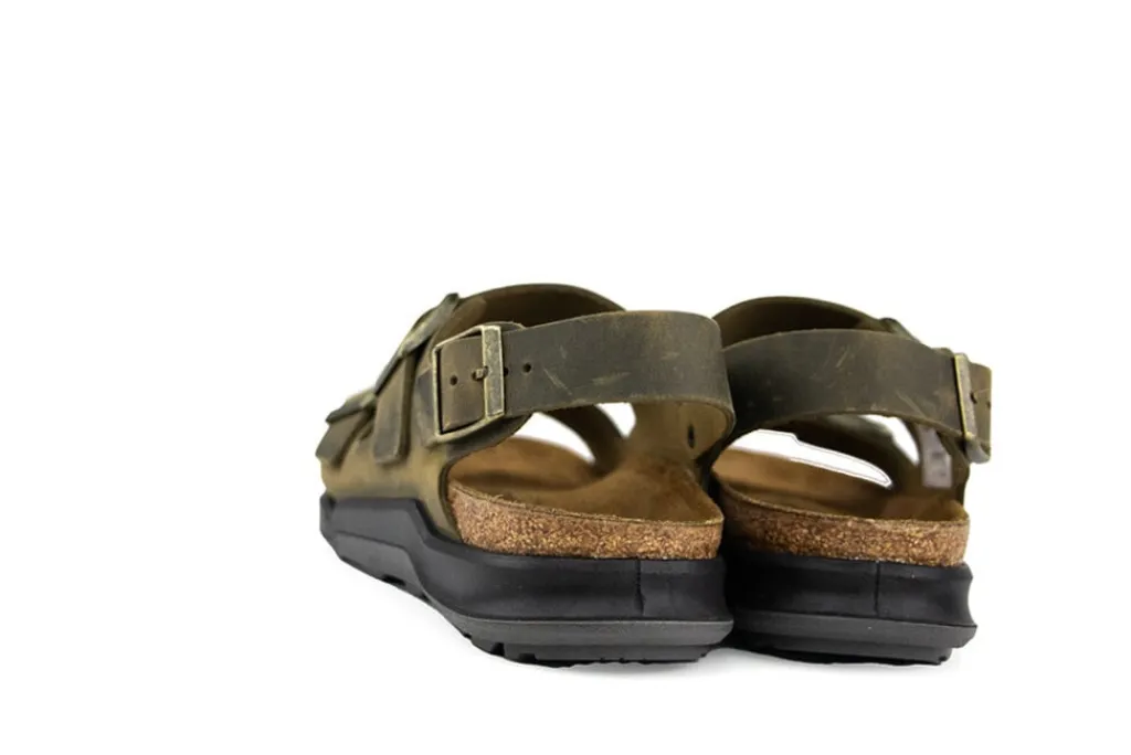 Sandalen En Slippers | Sandalen^Birkenstock Milano Crosstown Natural Faded Khaki