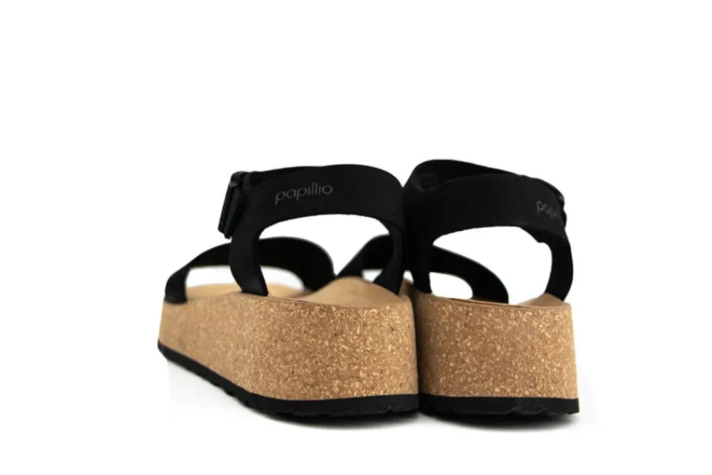 Sandalen | Sandalen En Slippers^Birkenstock Papillio Glenda Nubuck Black