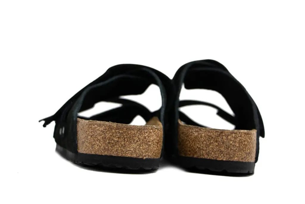 Slippers | Sandalen En Slippers^Birkenstock Uji Nubuck Suede Black