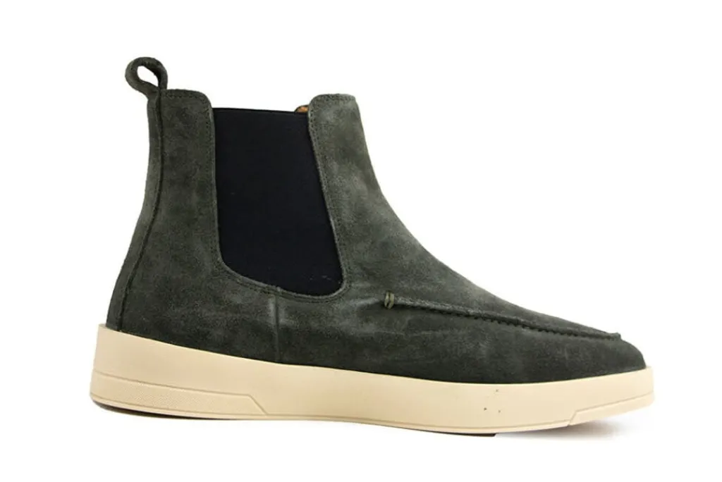 Chelsea Boots^Blackstone Chelsea Boots Green Suede