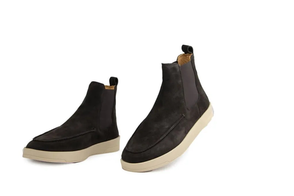 Chelsea Boots^Blackstone Chelsea Boots Coffee Suede