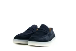 Loafers / Instappers^Blackstone Loafer Enzo Navy Suede