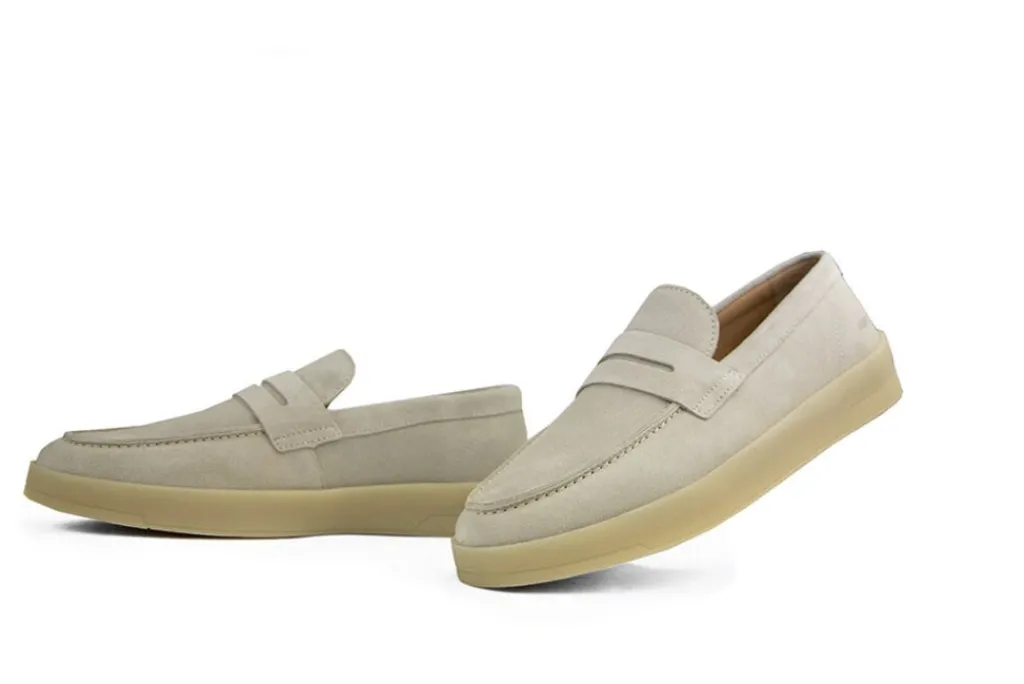 Loafers / Instappers^Blackstone Loafers Enzo Beige