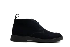 Veterboots En Bikerboot^Blackstone Veterboot Brian Navy Suede