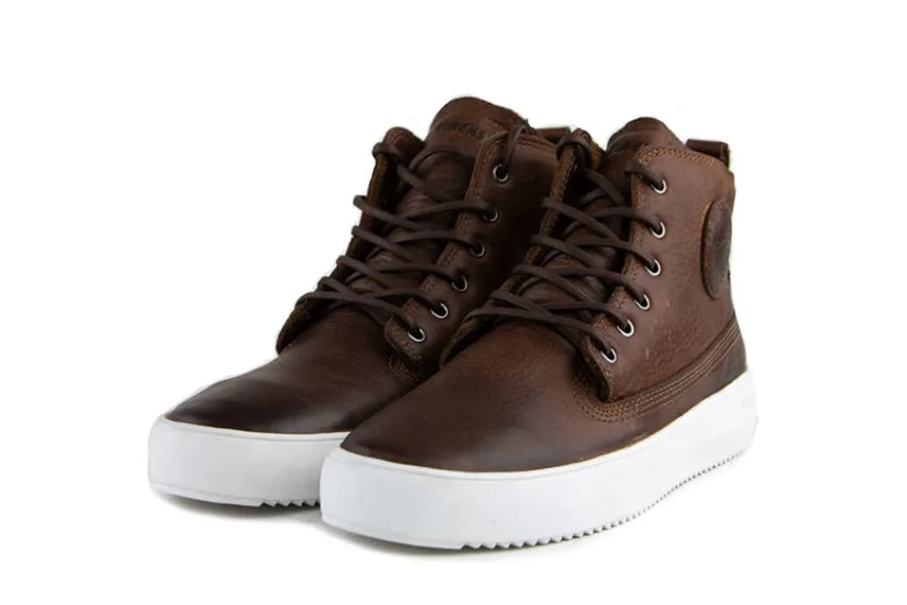 Veterboots En Bikerboot^Blackstone Veterboots Aspen Bruin Old Yellow