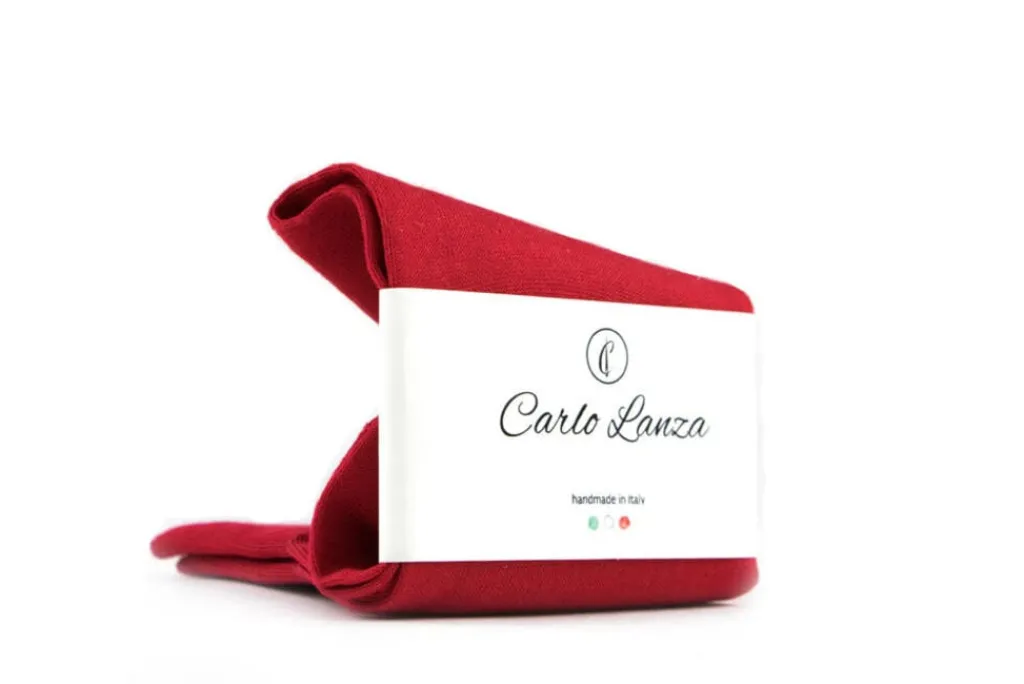 Sokken | Herenaccessoires^Carlo Lanza Sok Red