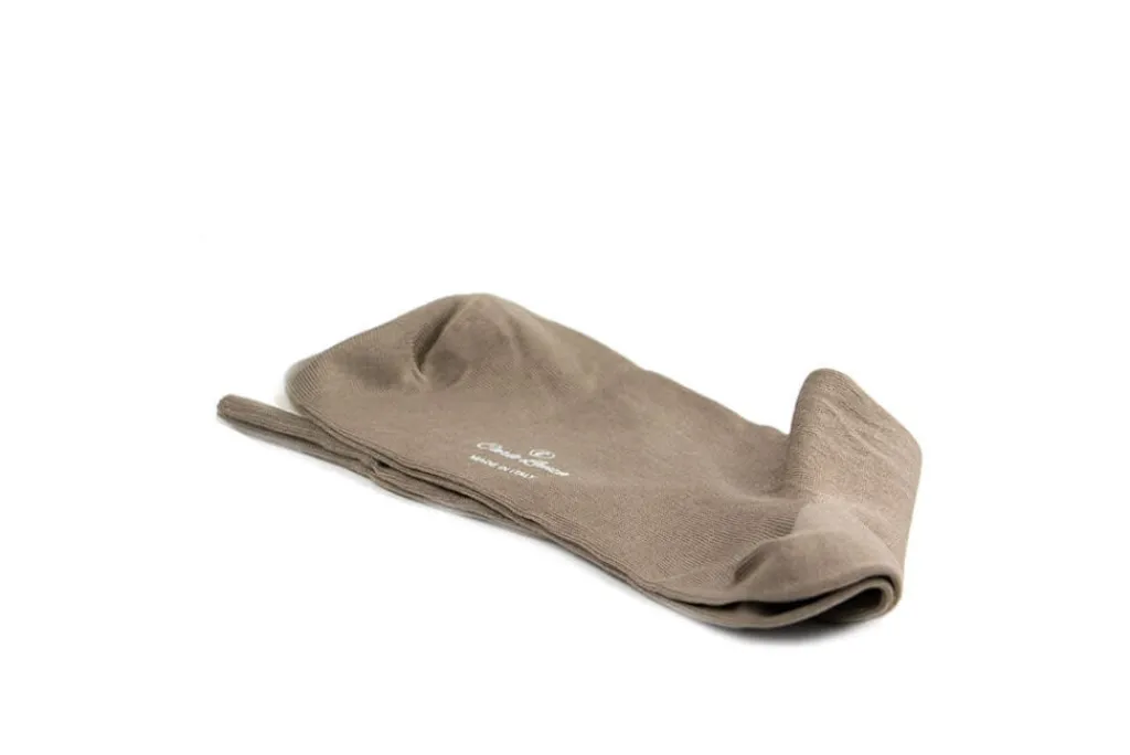 Sokken | Herenaccessoires^Carlo Lanza Sok Taupe Cotton