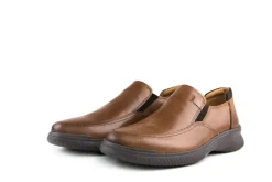 Instappers | Loafers / Instappers^Clarks Instappers Cognac Donaway Step Dark Tan