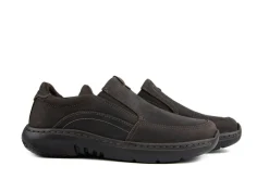 Instappers | Loafers / Instappers^Clarks Instappers Pro Step Dark Tan Leather
