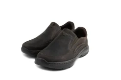 Instappers | Loafers / Instappers^Clarks Instappers Pro Step Dark Tan Leather
