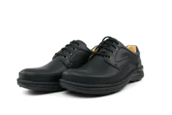 Veterschoenen^Clarks Nature Three Zwart