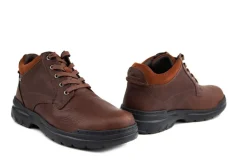 Veterschoenen^Clarks Rockie Mid GTX British Tan Leather