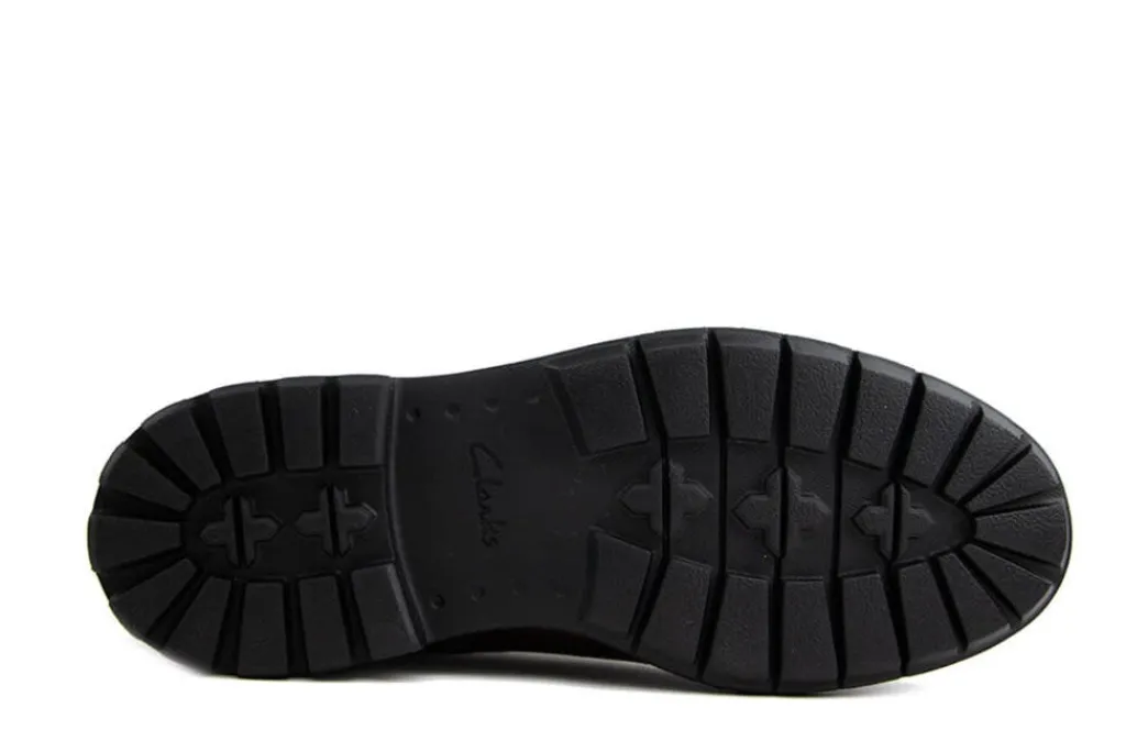 Veterschoenen^Clarks Veter Batcombe Tie Dark Tan