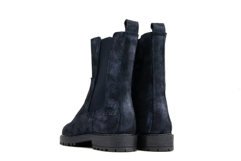 Laarzen^CLIC Chelsea Boot Marino Suede