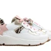 Sneakers^CLIC Sneaker Bianco Rosa