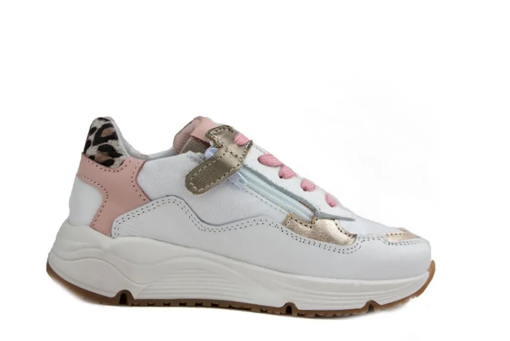 Sneakers^CLIC Sneaker Bianco Rosa