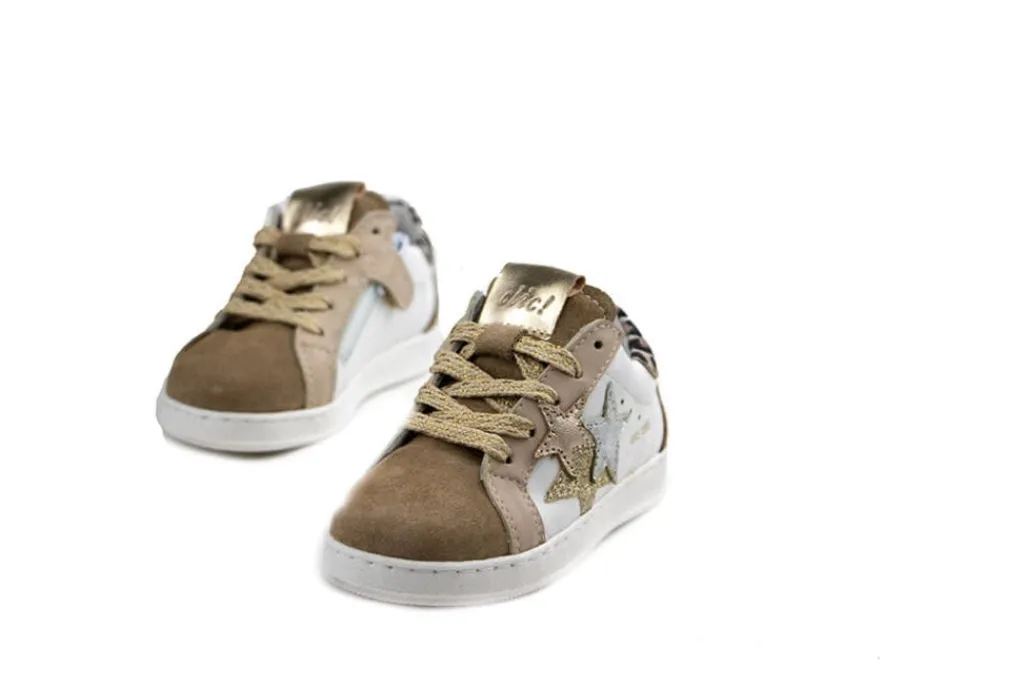 Sneakers^CLIC Sneaker Blanco Corda Leopard