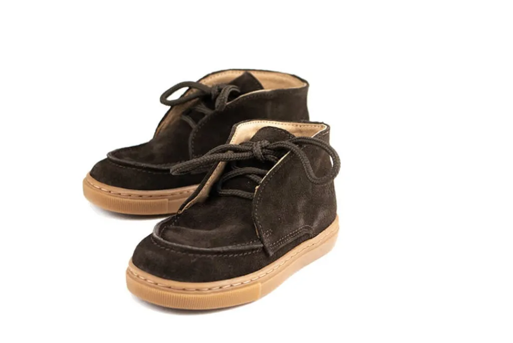 Loafers | Veterschoenen^CLIC Veter Antracita Suede
