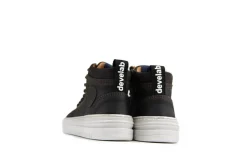 Veterschoenen^Develab Hoge Veter Dark Brown