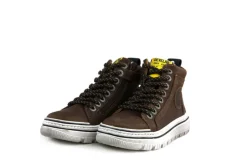 Veterschoenen^Develab Hoge Veterschoenen Cognac
